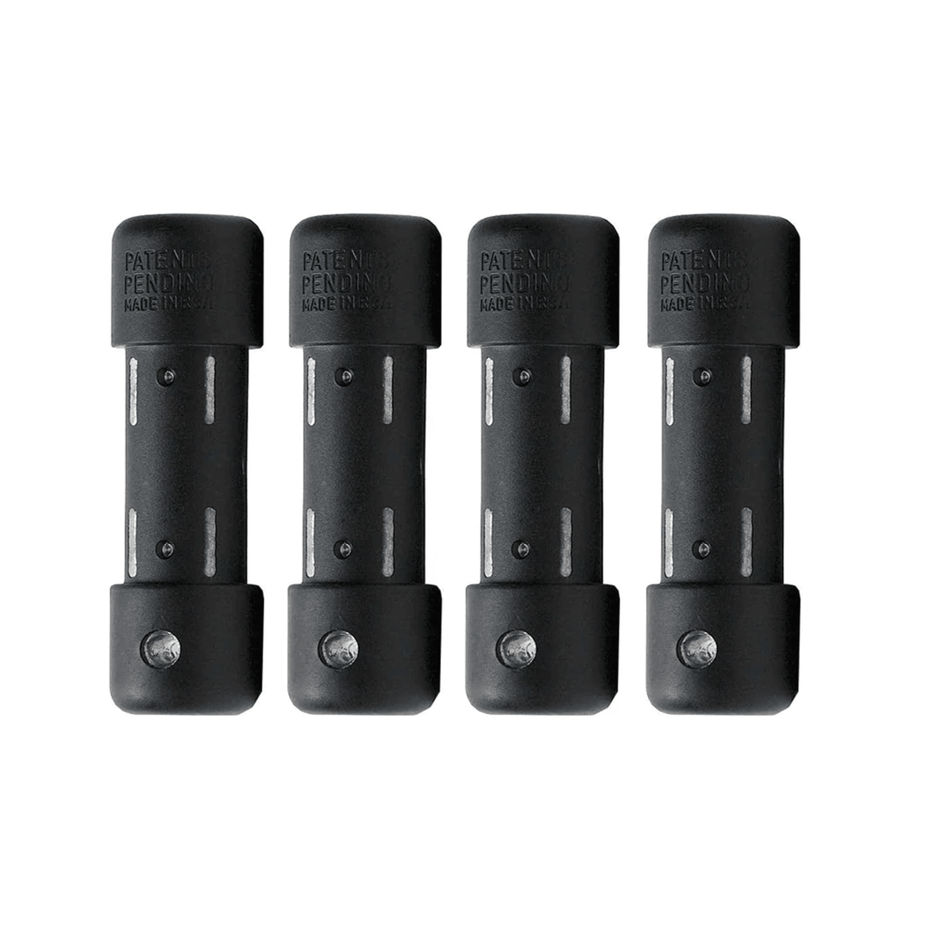Scuba Diving 1.1lb Slug Weights 4pcs, Black