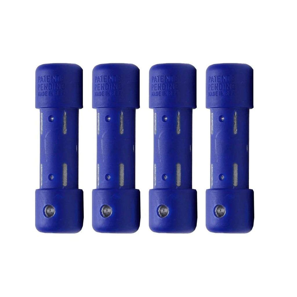 Scuba Diving 1.1lb Slug Weights 4pcs, Blue