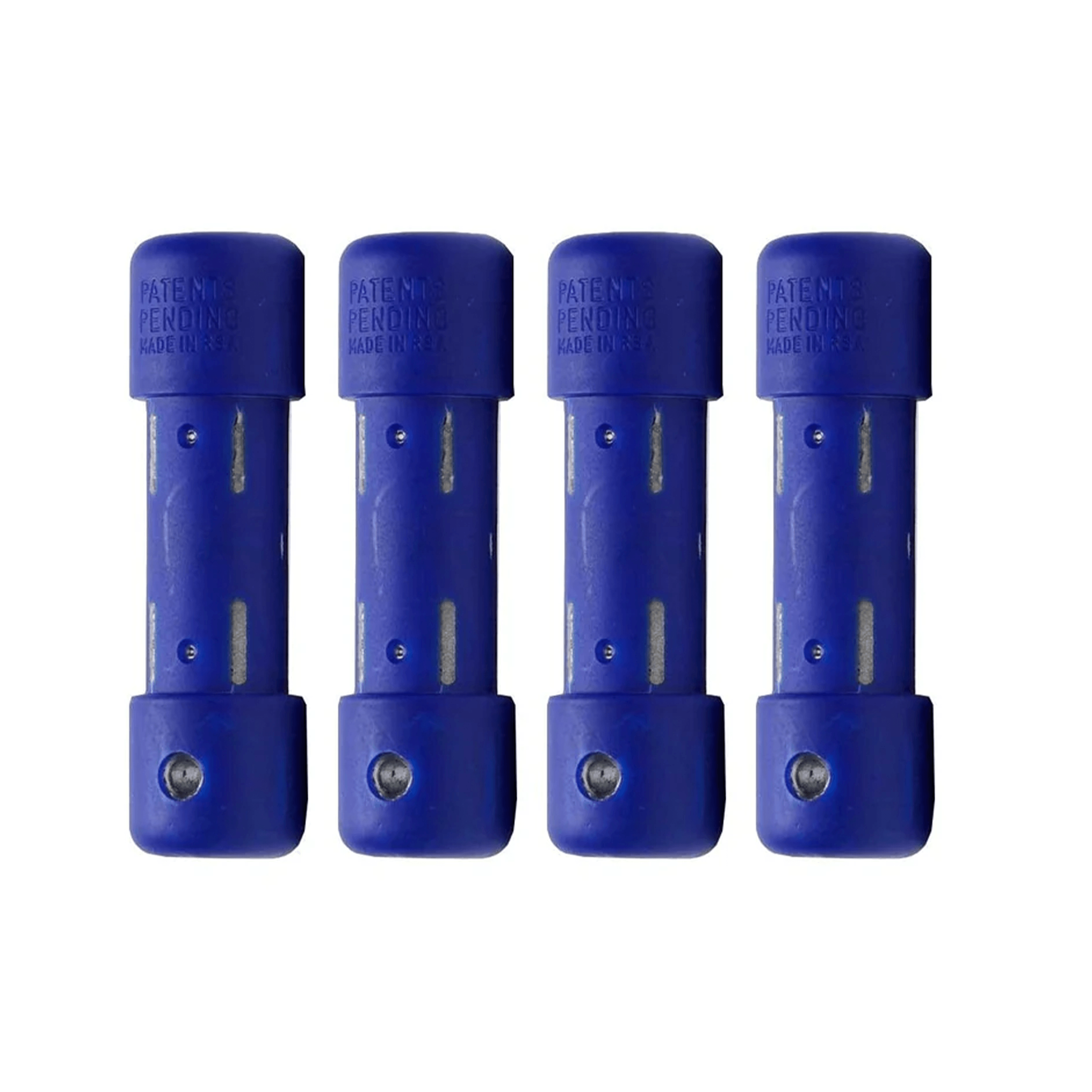 Scuba Diving 1.1lb Slug Weights 4pcs, Blue