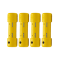 Scuba Diving 1.1lb Slug Weights 4pcs, Yellow