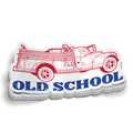 Old School Fire Engine Sticker
