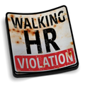 Walking HR Violation Decal
