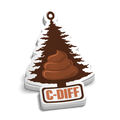 C-Dif Air Freshener | Funny Medical EMT Sticker