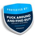 F Around and Find Out Security Sticker