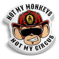Not My Circus Sticker