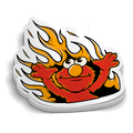 Elmo Fire Sticker