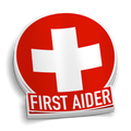 First Aider Sticker