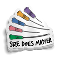 Size Does Matter Sticker