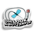 Oh Look!  A Butterfly Sticker