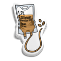 Powered by Drip Coffee Sticker