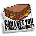 Turkey Sandwich Sticker