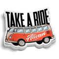 Take A Ride Sticker