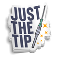 Needle Just The Tip Sticker
