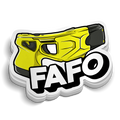 FAFO Taser Police Sticker