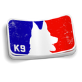 Red White & Blue K9 Police Sticker