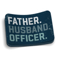 Father Husband Officer - Police Sticker