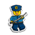 Policewoman Sticker