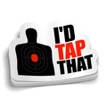 I'd Tap That Silhouette Sticker