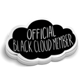 Black Cloud Member - Funny Sticker