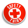 Safety Third Medical Sticker