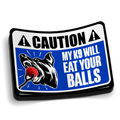 K9 Will Eat Your Balls | Police Stickers