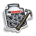 In Case Of Emergency F-Bombs | Funny Tumbler Stickers