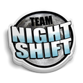 Team Night Shift - Funny First Responder Stickers