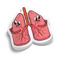 Respiratory Arrest - Funny Medical Stickers