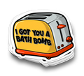 Bath Bomb - Funny Tumbler Stickers