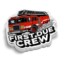 First Due Crew | Firefighter Stickers