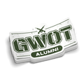 Global War On Terror Alumni | Funny GWOT Stickers | Perfect for Coffee Cups