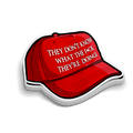 Classic DJT Quote | Funny Tumbler Stickers