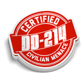 Certified DD-214 Menace | Funny Military Stickers