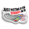 Just Putting a Few Stickies On Ya EKG Sticker