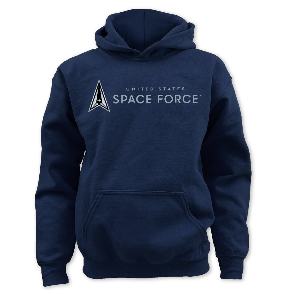 Space Force Youth Full Chest Hood