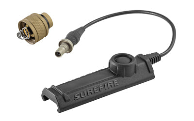 Surefire Replacement Rear Cap Assembly -  Fits M6XX Scoutlight Series -  Includes SR07 Rail Mount Tape Switch -  Black Finish