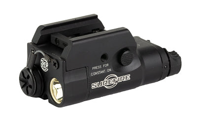 Surefire XC1 Compact Pistol Light -  300 Lumens -  Matte Finish -  Black -  Includes 1x AAA Rechargeable NiMH Battery