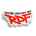 Resting Dispatcher Face (RDF) Sticker