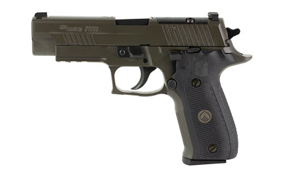 Sig Sauer P226 |  Legion |  Massachusetts Compliant |  Double Action/Single Action |  Semi-automatic |  Full Size |  9MM |  4.4" Barrel |  Alloy |  Legion Gray |  Black G10 Grips |  Sig X-RAY Day/Night Sights |  Optic Ready |  Decocker |  10 Rounds |  P-S