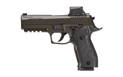 Sig Sauer P226-X LEGION |  Semi-automatic |  Double Action/Single Action |  Metal Frame Pistol |  Full Size |  9MM |  4.4" Barrel |  Cerakote Finish |  Legion Gray |  Sig-Loc Pro Romeo-X Compact Optic |  Sig-Loc Pro Optics Ready Slide |  X-Ray 3 night Sig