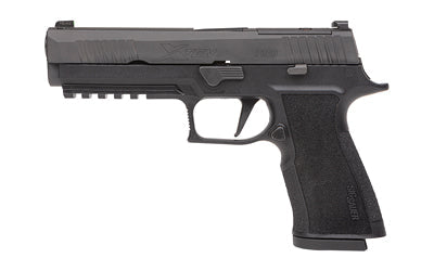 Sig Sauer P320 XTEN |  Striker Fired |  Semi-automatic |  Polymer Frame Pistol |  Full Size |  10MM |  5" Barrel |  Nitron Finish |  Black |  Optics Ready |  Trijicon RMR Footprint |  XRAY3 Night Sights |  15 Rounds |  2 Magazines