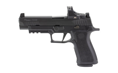 Sig Sauer P320 XFULL |  Striker Fired |  Semi-automatic |  Polymer Frame Pistol |  Full Size |  9MM |  4.7" Barrel |  Nitron Finish |  Black |  ROMEO-RS PRO Sight |  X-RAY3 Day/Night Sights |  X Polymer Grips |  17 Rounds |  2 Magazines