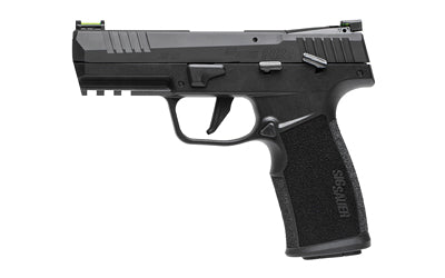 Sig Sauer P322 |  Semi-automatic |  Single Action Only |  Polymer Frame Pistol |  Full Size |  22 LR |  4 Barrel" |  Anodized Finish |  Black |  Adjustable Fiber Optic Sights |  Optic Ready |  Threaded Barrel Adapter |  10 Rounds |  2 Magazines