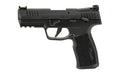 Sig Sauer P322 |  Semi-automatic |  Single Action Only |  Polymer Frame Pistol |  Full Size |  22 LR |  4 Barrel" |  Anodized Finish |  Black |  Adjustable Fiber Optic Sights |  Optic Ready |  10 Rounds |  2 Magazines |  California Compliant