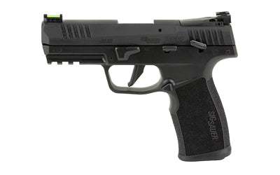 Sig Sauer P322 |  Semi-automatic |  Single Action Only |  Polymer Frame Pistol |  Full Size |  22 LR |  4 Barrel" |  Anodized Finish |  Black |  Adjustable Fiber Optic Sights |  Optic Ready |  10 Rounds |  2 Magazines |  California Compliant