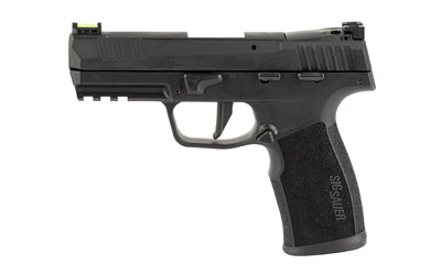 Sig Sauer P322 |  Semi-automatic |  Single Action Only |  Polymer Frame Pistol |  Full Size |  22 LR |  4 Barrel" |  Anodized Finish |  Black |  Adjustable Fiber Optic Sights |  Optic Ready |  Threaded Barrel Adapter |  10 Rounds |  2 Magazines |  Massach