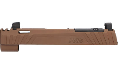 Sig Sauer P365 Spectre Comp Slide Assembly |  Compatible With 3.1" Barrel |  Optic Ready |  Integrated Compensator |  Nitron Finish |  Coyote Brown