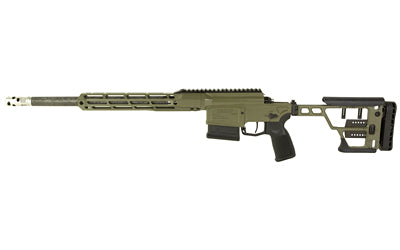 Sig Sauer CROSS SAWTOOTH |  Bolt Action Rifle |  308 Winchester |  16" Proof Research Carbon Fiber Barrel |  Free Floating M-LOK/ARCA Forend |  Folding Precision Adjustable Stock |  Cerakote Finish |  Moss Green |  5 Rounds |  1 Magazine