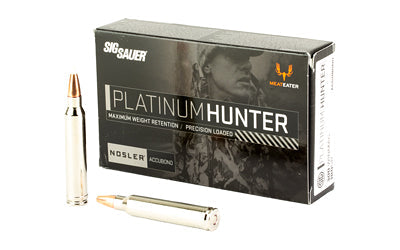 Sig Sauer Platinum Hunter |  300 Winchester Magnum |  180 Grain |  Accubond Ballistic Tip |  20 Round Box