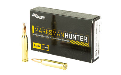 Sig Sauer Marksman Hunter |  300 Winchester Magnum |  165 Grain |  Gameking Boat Tail Hollow Point |  20 Round Box